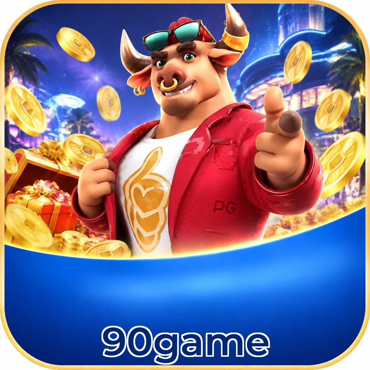 Catálogo de slots da 90game com RTP médio de 96,52%